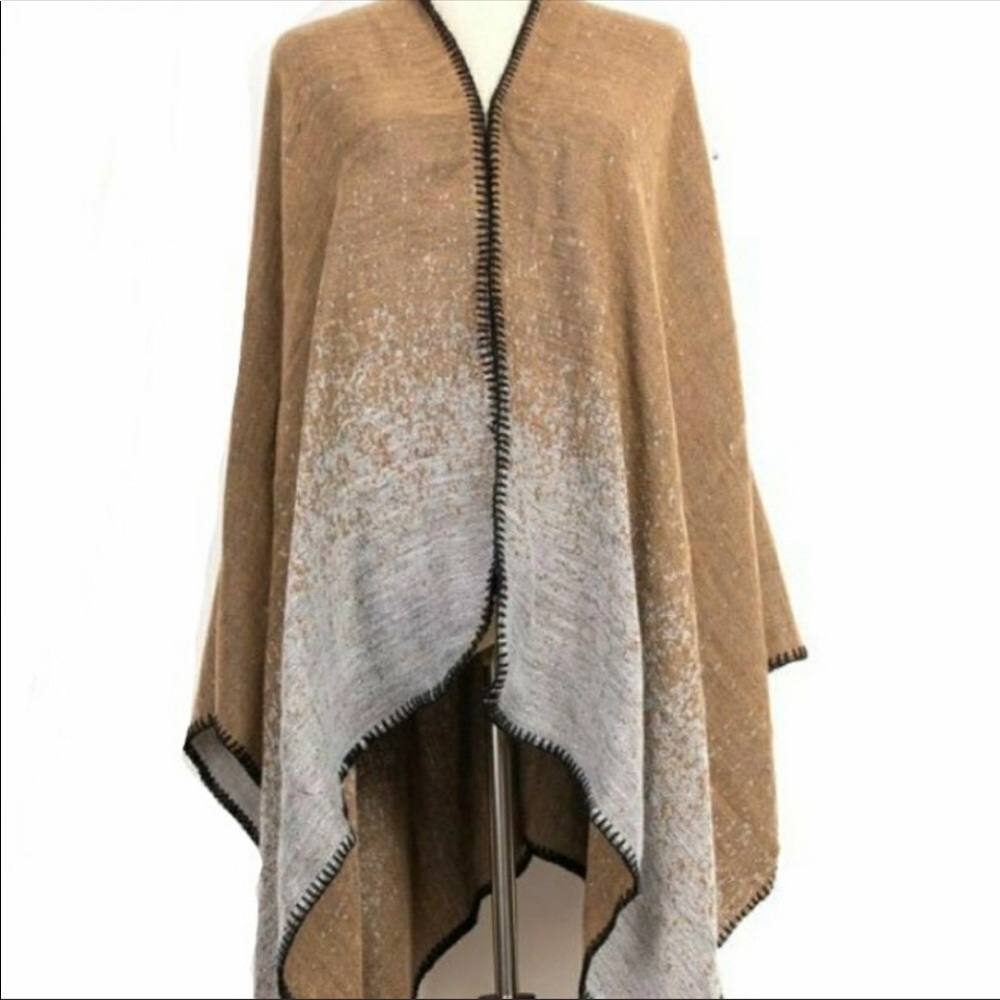 New Blanket Poncho Scarf Just Cozy